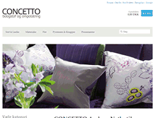 Tablet Screenshot of concetto.dk